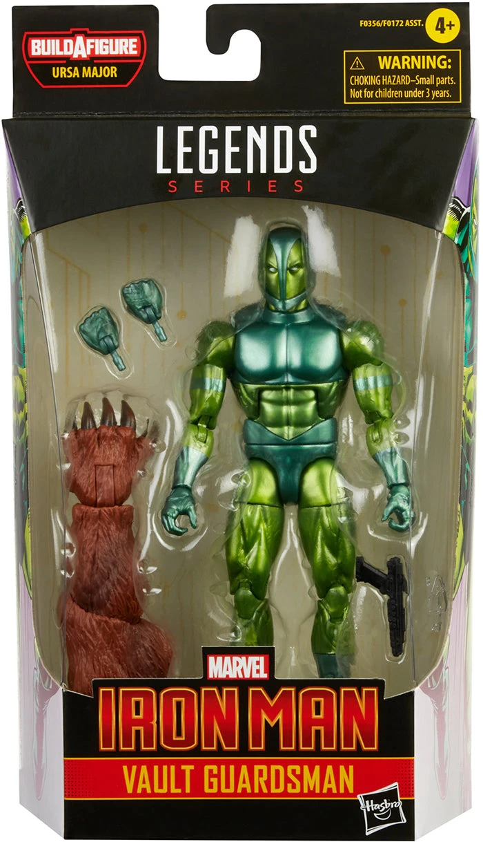 Marvel Legends Iron Man 6 Inch Action Figure BAF URSA Major - Vault Guardsman 3 Marvel Legends Iron Man 6 Inch Action Figure BAF URSA Major - Vault Guardsman