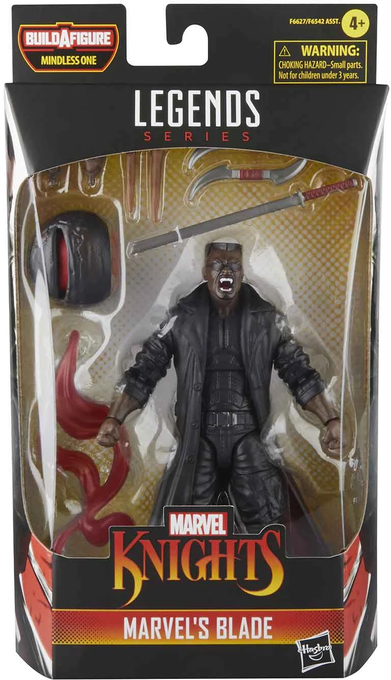 Marvel Legends Marvel Knights 6 Inch Action Figure BAF Mindless One - Blade 3 Marvel Legends Marvel Knights 6 Inch Action Figure BAF Mindless One - Blade
