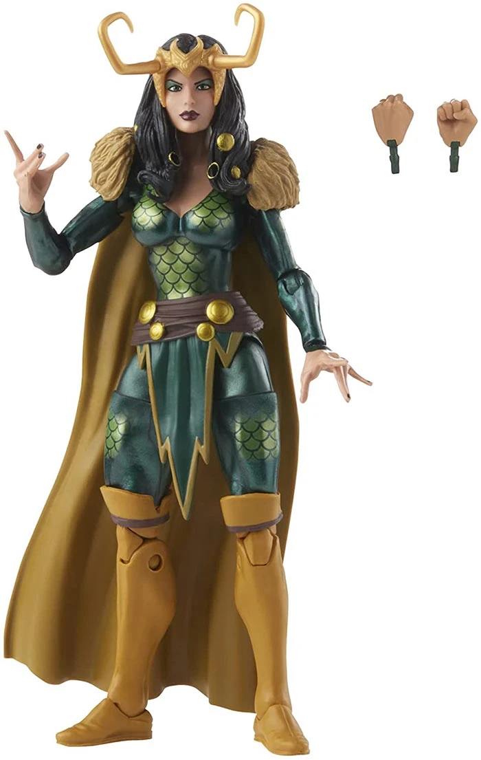 Marvel Legends Retro 6 Inch Action Figure - Female Loki Agent Of Asgard 4 Marvel Legends Retro 6 Inch Action Figure - Female Loki Agent Of Asgard - Image 2