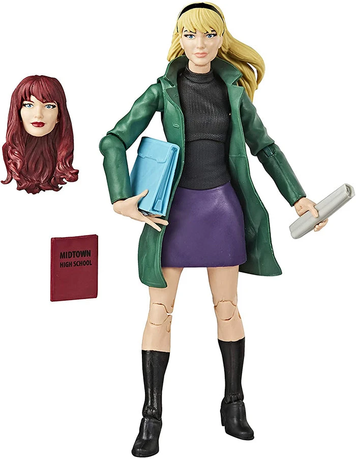 Marvel Legends Retro 6 Inch Action Figure Spider-Man Series 1 - Gwen Stacy 4 Marvel Legends Retro 6 Inch Action Figure Spider-Man Series 1 - Gwen Stacy - Image 2