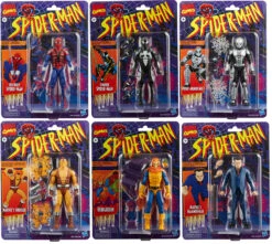 Marvel Legends Retro 6 Inch Action Figure Spider-Man Wave 2 - Set Of 6