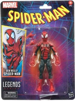 Marvel Legends Retro 6 Inch Action Figure Spider-Man Wave 3 - Ben Reilly Spider-Man (Red & Black)