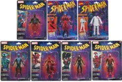 Marvel Legends Retro 6 Inch Action Figure Spider-Man Wave 3 - Set Of 7