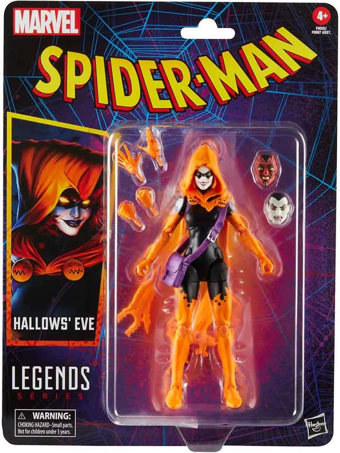 Marvel Legends Retro 6 Inch Action Figure Spider-Man Wave 4 - Hallows Eve (Pre-Order Ships May 2024) 3 Marvel Legends Retro 6 Inch Action Figure Spider-Man Wave 4 - Hallows Eve (Pre-Order Ships May 2024)