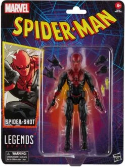 Marvel Legends Retro 6 Inch Action Figure Spider-Man Wave 4 - Spider-Shot (Pre-Order Ships May 2024)