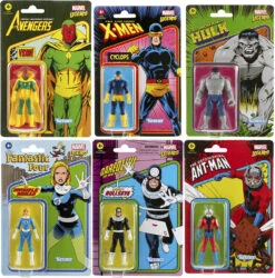 Marvel Legends Retro 3.75 Inch Action Figure Wave 3 - Set Of 6