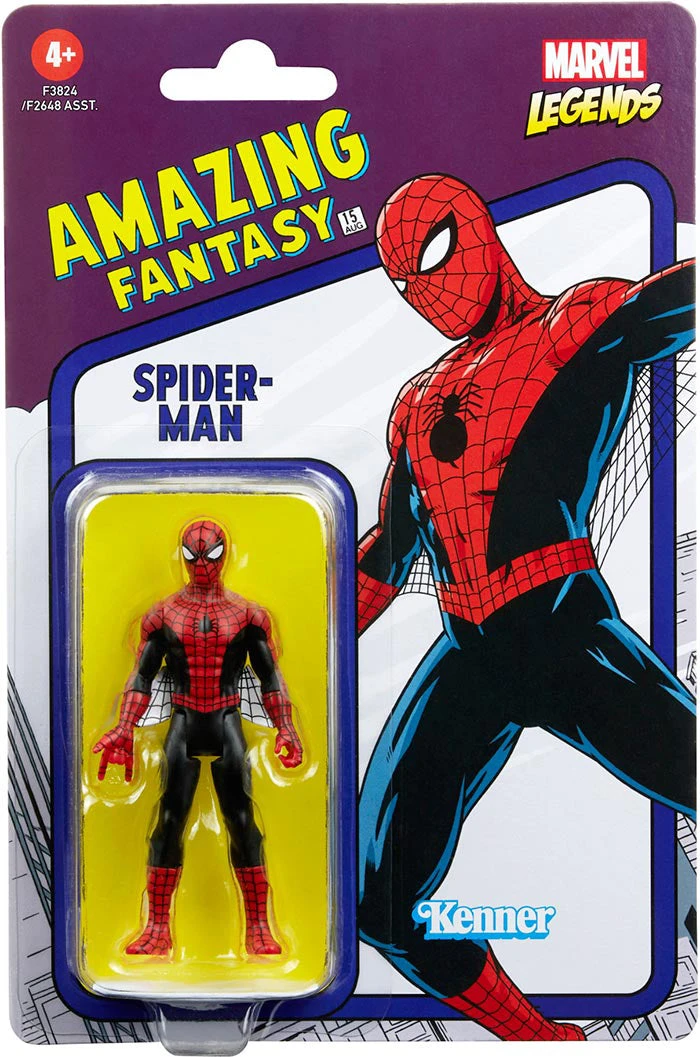 Marvel Legends Retro 3.75 Inch Action Figure Wave 7 - Spider-Man 3 Marvel Legends Retro 3.75 Inch Action Figure Wave 7 - Spider-Man