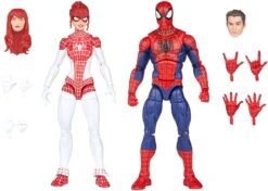 Marvel Legends Spider-Man 6 Inch Action Figure 2-Pack - Spider-Man & Spinneret -CMDSTORE Sales marvel legends spider man 2 pack spider man spinneret 5010994153779 2