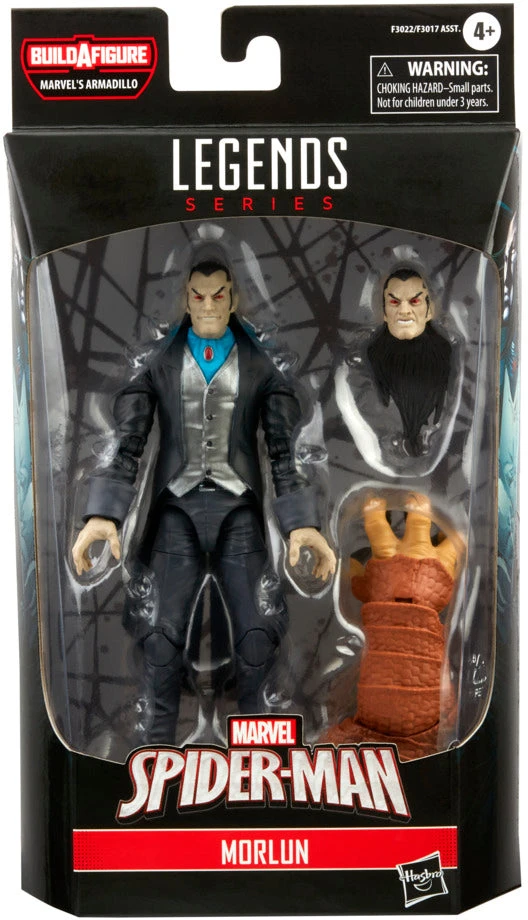 Marvel Legends Spider-Man 6 Inch Action Figure BAF Armadillo - Morlun 3 Marvel Legends Spider-Man 6 Inch Action Figure BAF Armadillo - Morlun