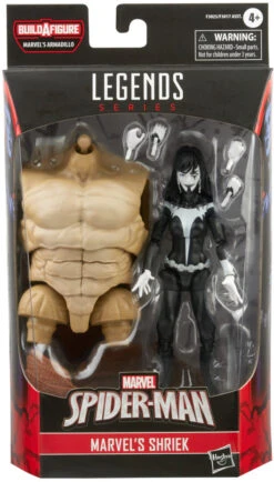 CMDSTORE Sales 34 Marvel Legends Spider-Man 6 Inch Action Figure BAF Armadillo - Shriek
