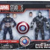 Marvel Legends Studios 6 Inch Action Figure 10th Anniversary Series - Captain America VS Crossbones #9 (Shelf Wear Packaging) -CMDSTORE Sales marvel legends studios 10th anniversary series 6 inch action figure captain america vs crossbones 9