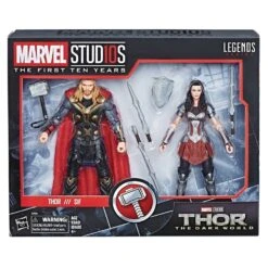 Marvel Legends Studios 6 Inch Action Figure 10th Anniversary Series - Thor & Sif #5