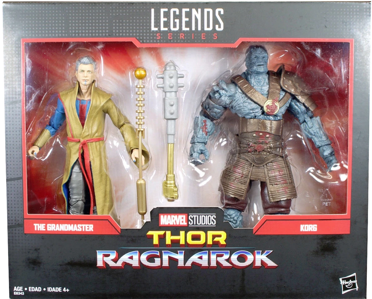Marvel Legends Studios 6 Inch Action Figure 2-Pack Series - The Grandmaster & Korg 3 Marvel Legends Studios 6 Inch Action Figure 2-Pack Series - The Grandmaster & Korg
