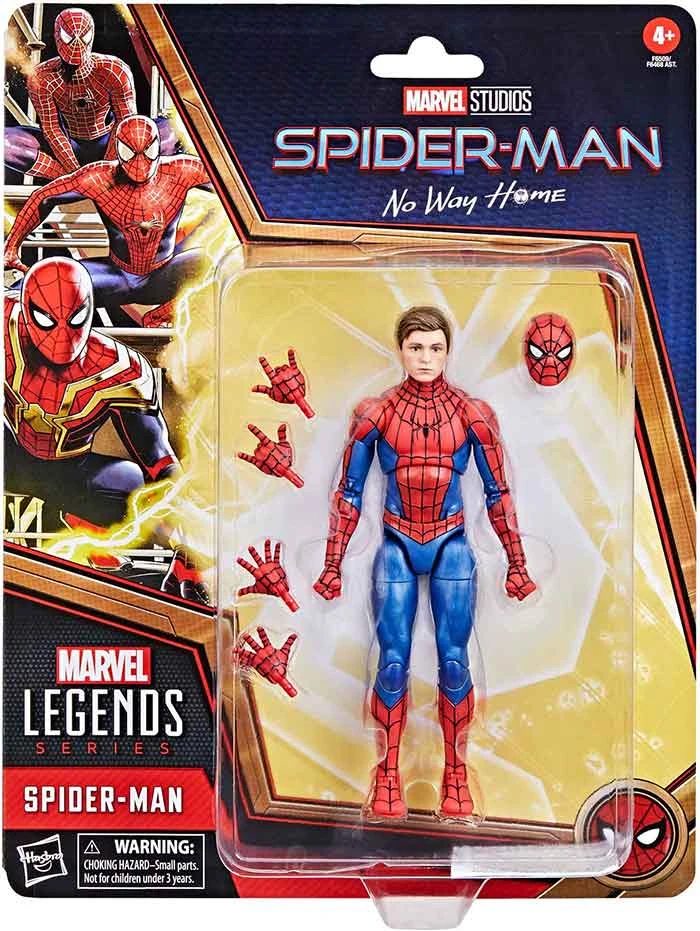 Marvel Legends Studios 6 Inch Action Figure Spider-Man Wave 1 - Tom Holland Spider-Man 3 Marvel Legends Studios 6 Inch Action Figure Spider-Man Wave 1 - Tom Holland Spider-Man