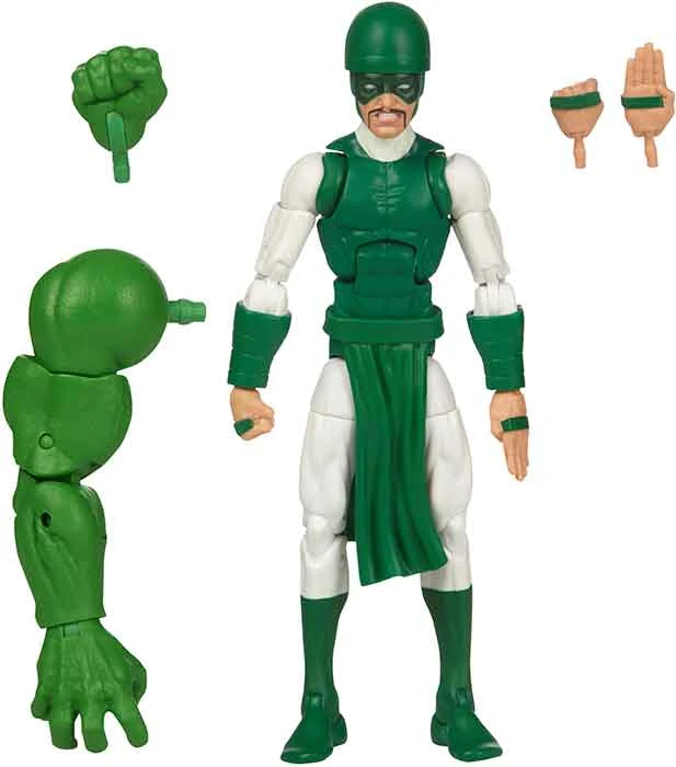 Marvel Legends The Marvels 6 Inch Action Figure BAF Totally Awesome Hulk - Karnak 4 Marvel Legends The Marvels 6 Inch Action Figure BAF Totally Awesome Hulk - Karnak - Image 2