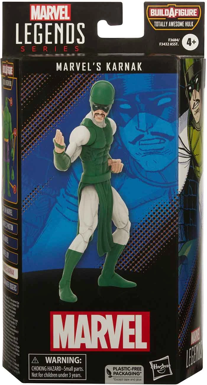 Marvel Legends The Marvels 6 Inch Action Figure BAF Totally Awesome Hulk - Karnak 3 Marvel Legends The Marvels 6 Inch Action Figure BAF Totally Awesome Hulk - Karnak