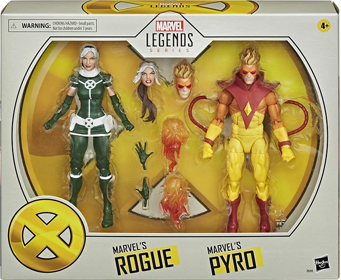 Marvel Legends X-Men 6 Inch Action Figure 2-Pack - Rogue And Pyro 3 Marvel Legends X-Men 6 Inch Action Figure 2-Pack - Rogue And Pyro