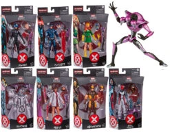 Marvel Legends X-Men 6 Inch Action Figure BAF Tri-Sentinel - Set Of 7 (Build-A-Figure Tri-Sentinel)