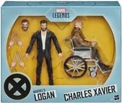 Marvel Legends X-Men Movie 6 Inch Action Figure Exclusive - Logan And Charles Xavier