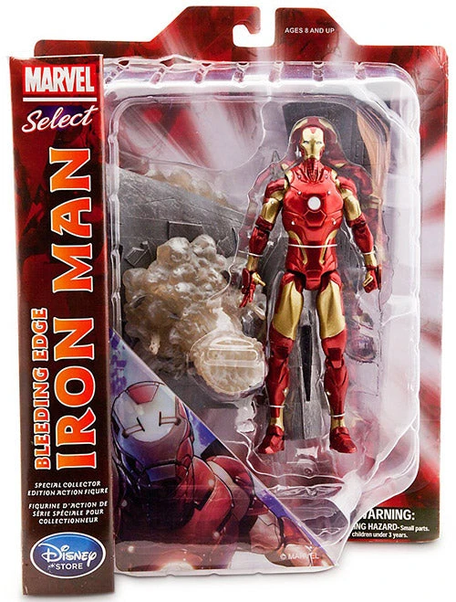 Marvel Select 8 Inch Action Figure Exclusive - Bleeding Edge Iron Man 3 Marvel Select 8 Inch Action Figure Exclusive - Bleeding Edge Iron Man