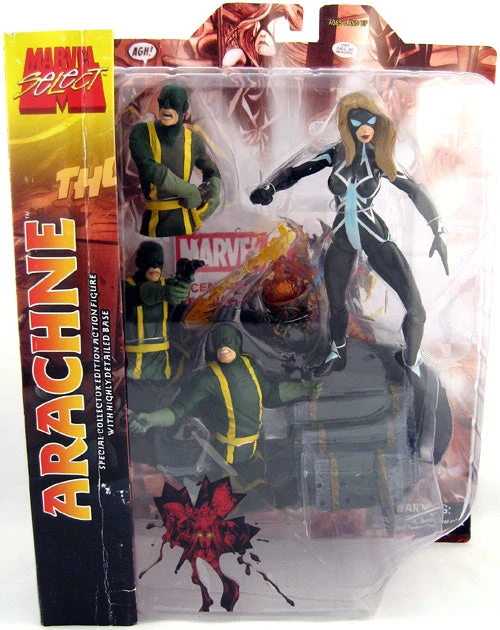 Marvel Select 8 Inch Action Figure - Omega Flight Arachne 3 Marvel Select 8 Inch Action Figure - Omega Flight Arachne