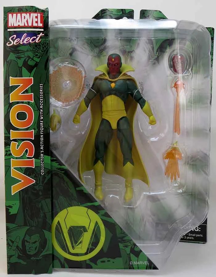 Marvel Select Avengers 7 Inch Action Figure - Vision 3 Marvel Select Avengers 7 Inch Action Figure - Vision
