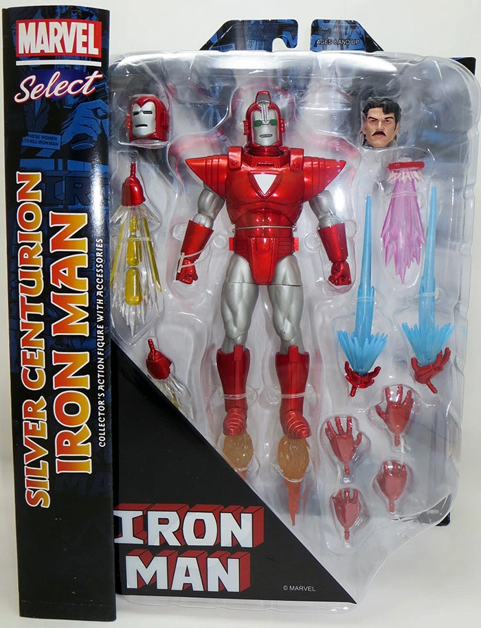 Marvel Select Marvel Now 8 Inch Action Figure - Silver Centurion Iron Man 3 Marvel Select Marvel Now 8 Inch Action Figure - Silver Centurion Iron Man