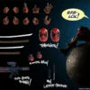Marvel Collectible 12 Inch Action Figure 1/6 Scale Series - Deadpool Sideshow (Shelf Wear Packaging) -CMDSTORE Sales marvel series 12 inch deadpool image