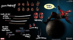 Marvel Collectible 12 Inch Action Figure 1/6 Scale Series - Deadpool Sideshow (Shelf Wear Packaging)