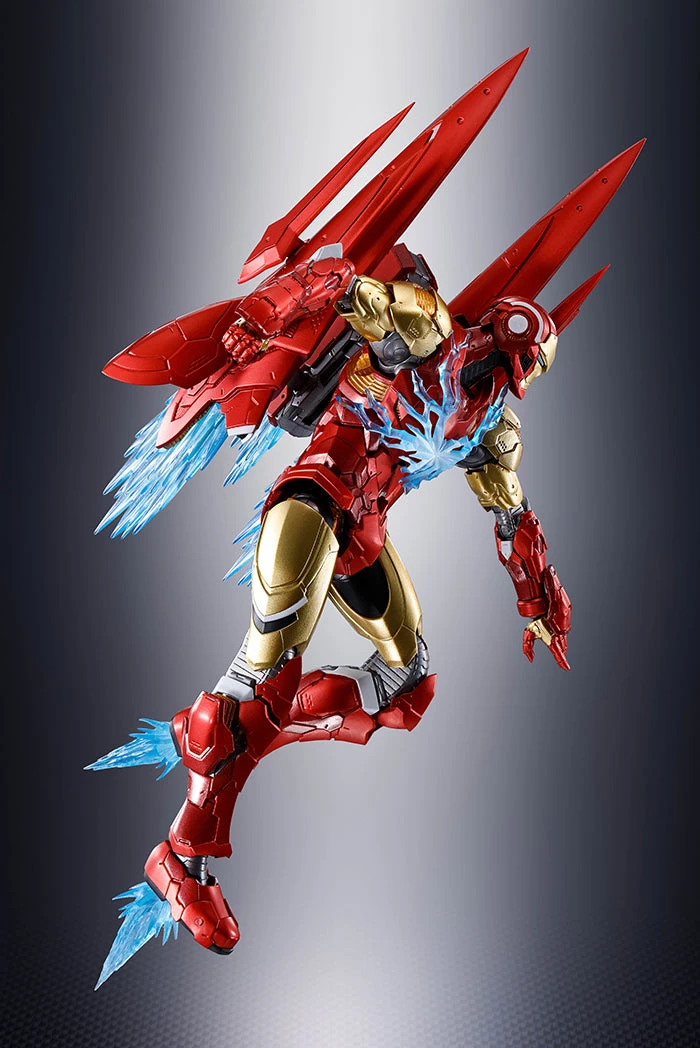 Marvel Tech-On Avengers 6 Inch Action Figure S.H. Figuarts - Iron Man DH-10 Mode 4 Marvel Tech-On Avengers 6 Inch Action Figure S.H. Figuarts - Iron Man DH-10 Mode - Image 2