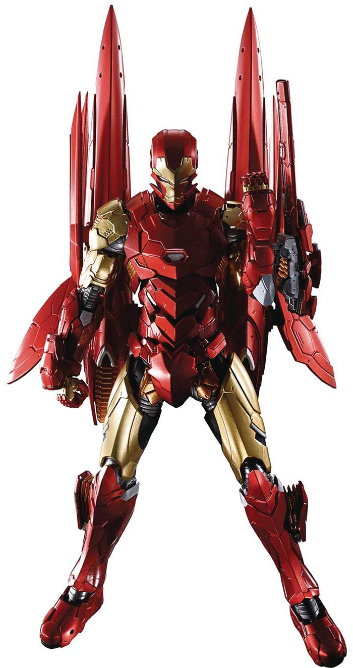 Marvel Tech-On Avengers 6 Inch Action Figure S.H. Figuarts - Iron Man DH-10 Mode 6 Marvel Tech-On Avengers 6 Inch Action Figure S.H. Figuarts - Iron Man DH-10 Mode - Image 4