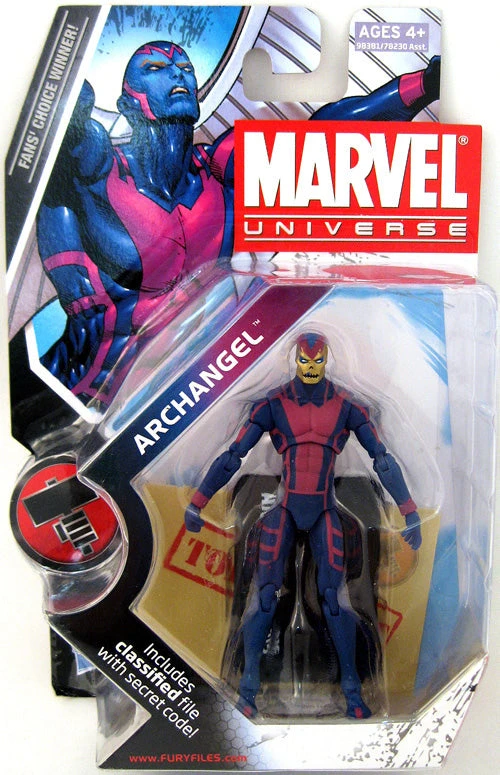 Marvel Universe 3.75 Inch Action Figure (2010 Wave 3) - Archangel Skull Version S2 #15 3 Marvel Universe 3.75 Inch Action Figure (2010 Wave 3) - Archangel Skull Version S2 #15