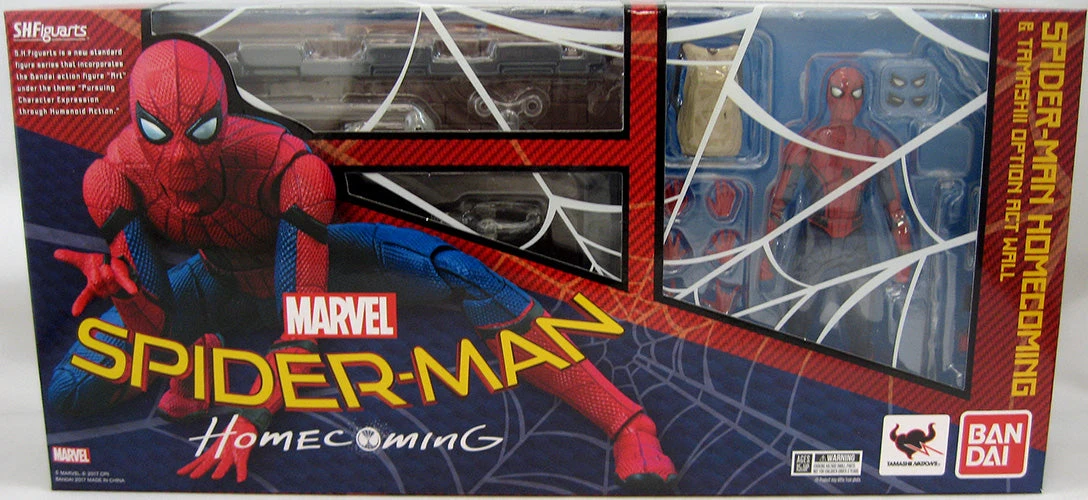Spider-Man Homecoming 6 Inch Action Figure S.H. Figuarts - Spider-Man Deluxe 4 Spider-Man Homecoming 6 Inch Action Figure S.H. Figuarts - Spider-Man Deluxe - Image 2