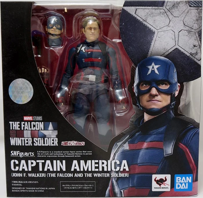 The Falcon And The Winter Soldier 6 Inch Action Figure S.H. Figuarts - Captain America John F. Walker 3 The Falcon And The Winter Soldier 6 Inch Action Figure S.H. Figuarts - Captain America John F. Walker