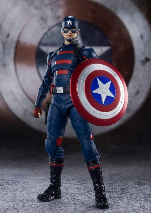 The Falcon And The Winter Soldier 6 Inch Action Figure S.H. Figuarts - Captain America John F. Walker 4 The Falcon And The Winter Soldier 6 Inch Action Figure S.H. Figuarts - Captain America John F. Walker - Image 2