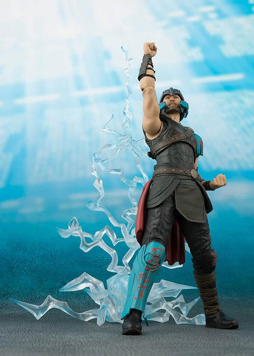 Thor Ragnarok 6 Inch Action Figure S.H. Figuarts - Thor & Thunderbolt Effect (Shelf Wear Packaging) 4 Thor Ragnarok 6 Inch Action Figure S.H. Figuarts - Thor & Thunderbolt Effect (Shelf Wear Packaging) - Image 2