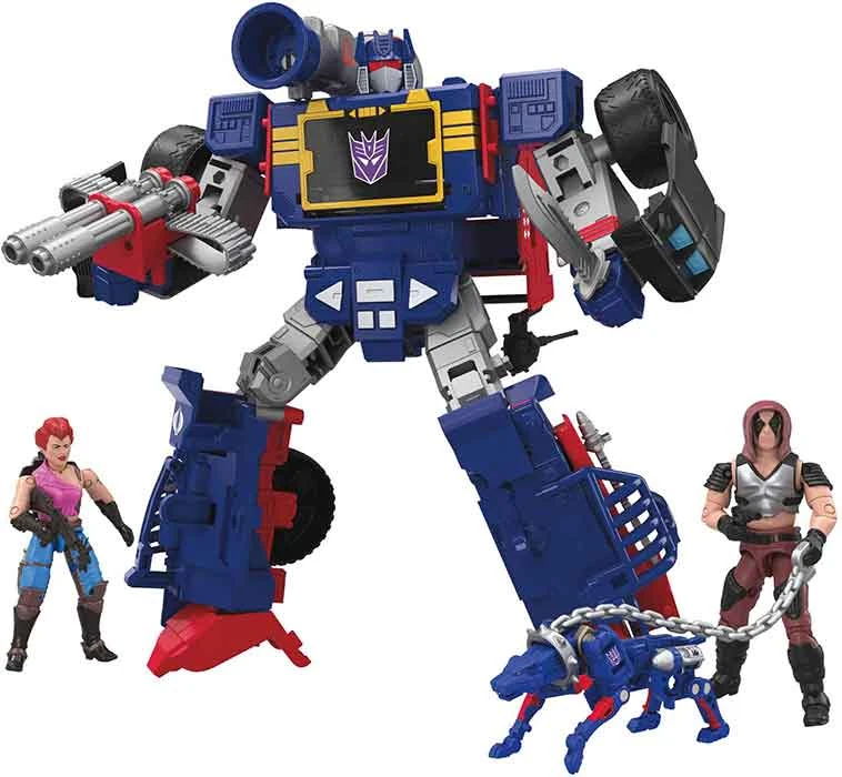 Transformers Collaborative G.I. Joe X Transformers 3.75 Inch Scale Action Figure - Soundwave Dreadnok Thunder Machine With Zartan And Zarana 4 Transformers Collaborative G.I. Joe X Transformers 3.75 Inch Scale Action Figure - Soundwave Dreadnok Thunder Machine With Zartan And Zarana - Image 2