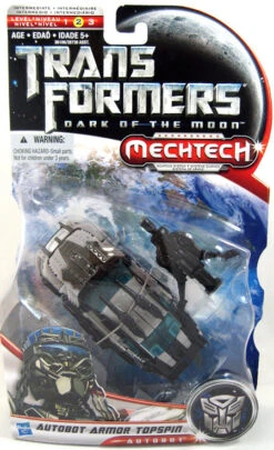 Transformers Dark Of The Moon 6 Inch Action Figure Mechtech Deluxe Class (2011 Wave 5) - Autobot Armor Topspin