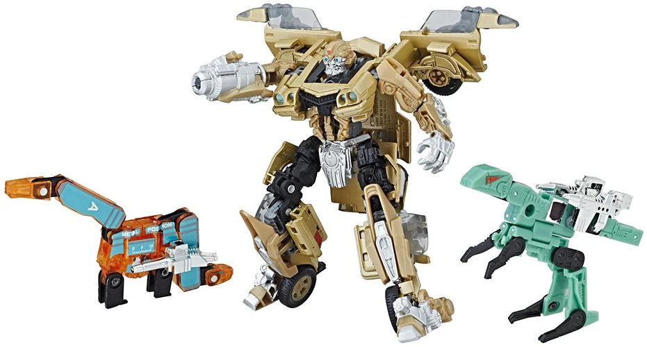Transformers Generations 5 Inch Action Figure Movie Exclusive - Bumblebee Retro Rock Garage Exclusive 4 Transformers Generations 5 Inch Action Figure Movie Exclusive - Bumblebee Retro Rock Garage Exclusive - Image 2
