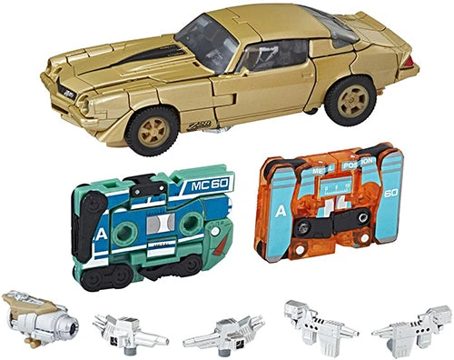 Transformers Generations 5 Inch Action Figure Movie Exclusive - Bumblebee Retro Rock Garage Exclusive 5 Transformers Generations 5 Inch Action Figure Movie Exclusive - Bumblebee Retro Rock Garage Exclusive - Image 3