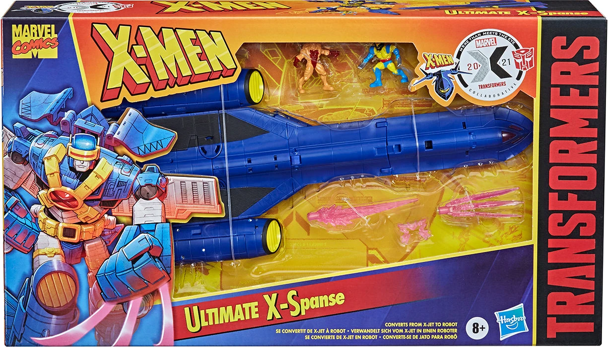 Transformers Marvel 8.5 Inch Vehicle Figure X-Men Exclusive - Ultimate X-Spanse 3 Transformers Marvel 8.5 Inch Vehicle Figure X-Men Exclusive - Ultimate X-Spanse