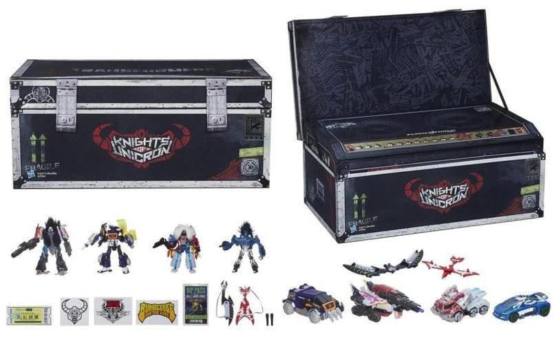 Transformers Prime 6 Inch Action FIgure SDCC Exclusive - Knights Of Unicron Set SDCC 2014 (Shelf Wear Packaging) 3 Transformers Prime 6 Inch Action FIgure SDCC Exclusive - Knights Of Unicron Set SDCC 2014 (Shelf Wear Packaging)