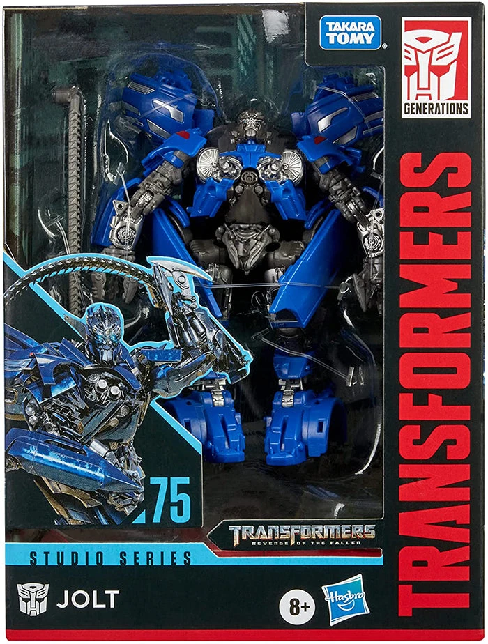 Transformers Studio Series 6 Inch Action Figure Deluxe Class (2021 Wave 3) - Jolt 3 Transformers Studio Series 6 Inch Action Figure Deluxe Class (2021 Wave 3) - Jolt