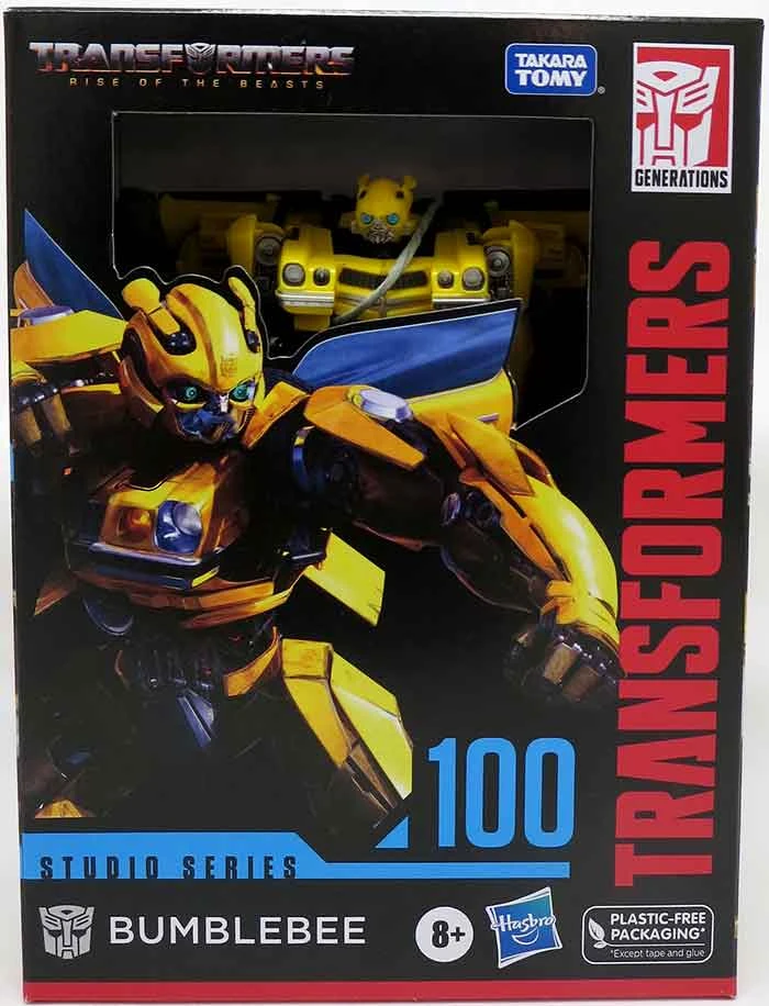 Transformers Studio Series 5 Inch Action Figure Deluxe Class (2022 Wave 5) - #100Bumblebee 3 Transformers Studio Series 5 Inch Action Figure Deluxe Class (2022 Wave 5) - #100Bumblebee