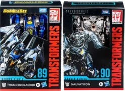 Transformers Studio Series 6 Inch Action Figure Voyager Class (2022 Wave 3) - Set Of 2 (Thundercracker - Galvatron)