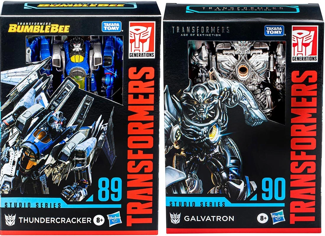 Transformers Studio Series 6 Inch Action Figure Voyager Class (2022 Wave 3) - Set Of 2 (Thundercracker - Galvatron) 3 Transformers Studio Series 6 Inch Action Figure Voyager Class (2022 Wave 3) - Set Of 2 (Thundercracker - Galvatron)