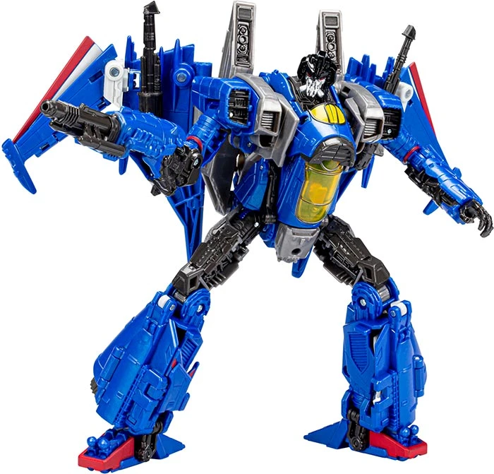 Transformers Studio Series 8 Inch Action Figure Voyager Class (2022 Wave 3) - Thundercracker (Sub-Standard Packaging) 4 Transformers Studio Series 8 Inch Action Figure Voyager Class (2022 Wave 3) - Thundercracker (Sub-Standard Packaging) - Image 2