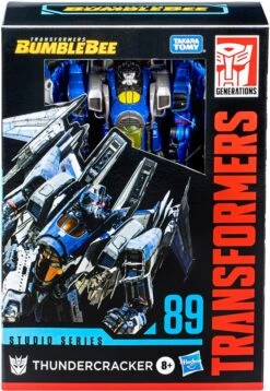Transformers Studio Series 8 Inch Action Figure Voyager Class (2022 Wave 3) - Thundercracker (Sub-Standard Packaging)