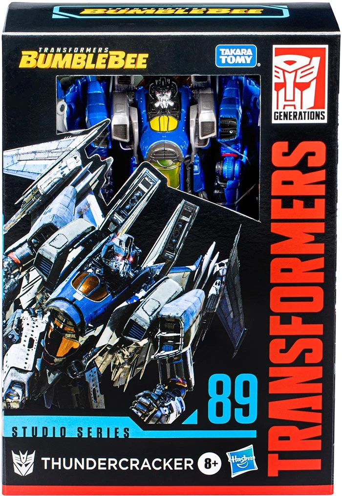 Transformers Studio Series 8 Inch Action Figure Voyager Class (2022 Wave 3) - Thundercracker (Sub-Standard Packaging) 3 Transformers Studio Series 8 Inch Action Figure Voyager Class (2022 Wave 3) - Thundercracker (Sub-Standard Packaging)