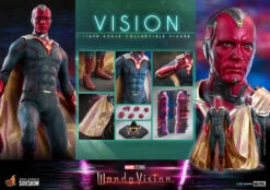 Wandavision 12 Inch Action Figure 1/6 Scale - Vision Hot Toys 907936 -CMDSTORE Sales wandavision 1 6 scale vision 4895228607423 3